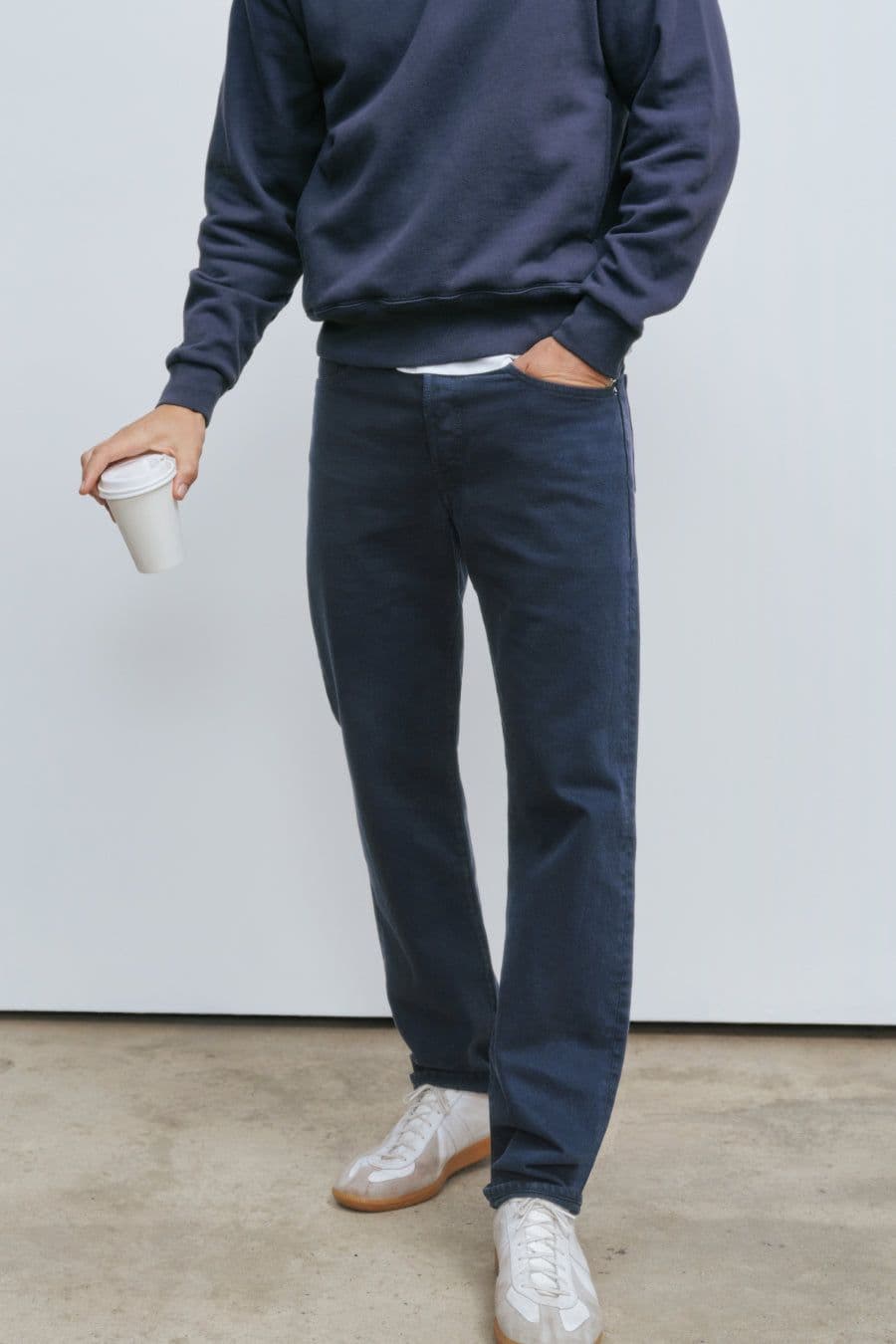 Classic Blue Straight Jeans