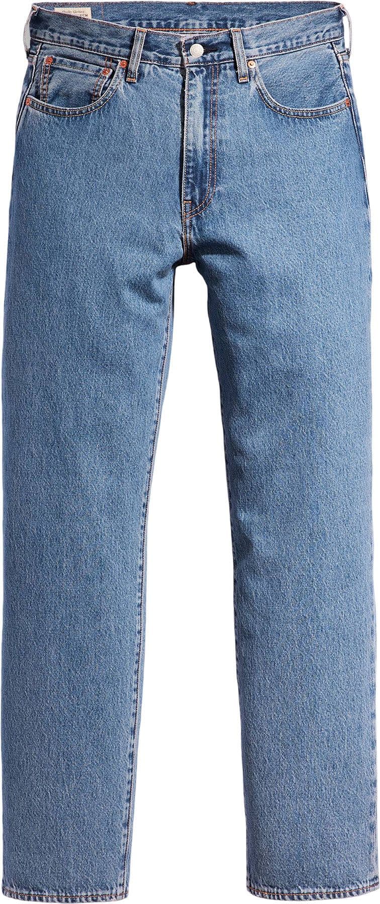 Straight Fit Blue Jeans