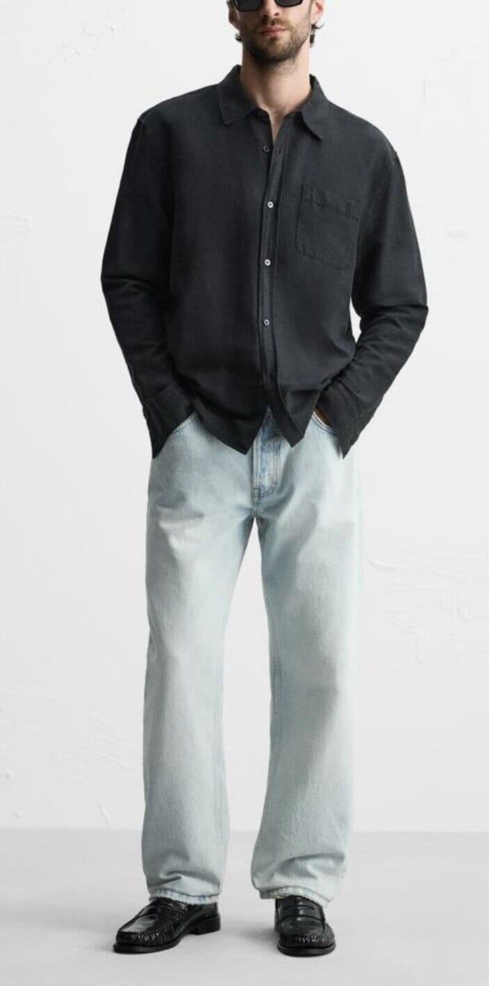 Light Wash Denim Jeans